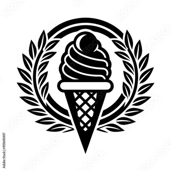Obraz ice cream icon