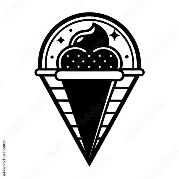 Obraz ice cream icon
