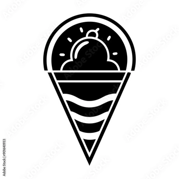 Obraz ice cream cone