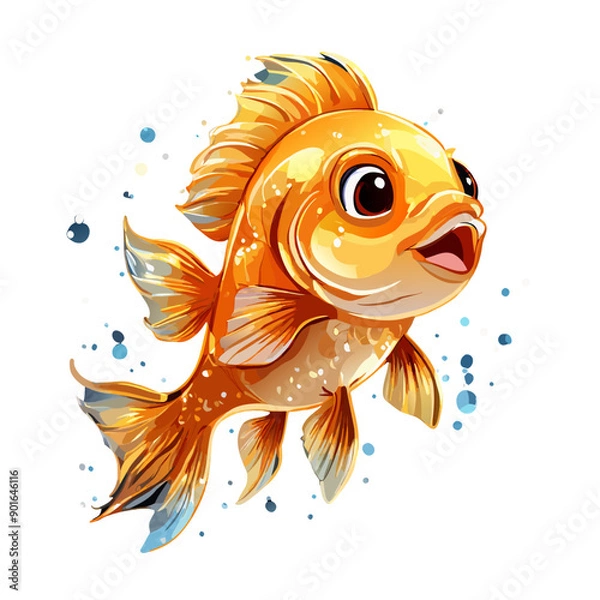 Obraz fish in the aquarium