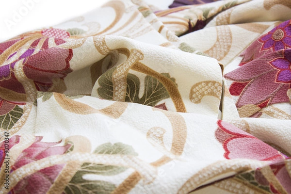 Fototapeta しわくちゃな着物