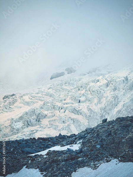 Obraz Ghiacciaio del Lys