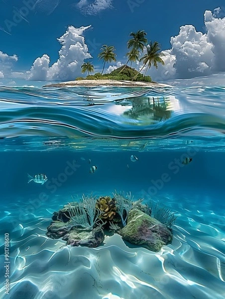 Obraz Greetings from paradise.