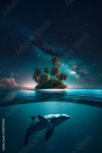 Obraz Greetings from paradise.