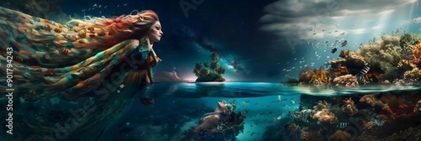 Obraz Greetings from paradise.