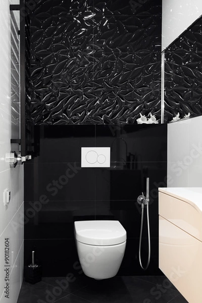 Obraz design toilet