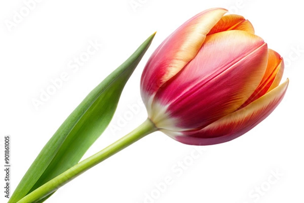 Fototapeta tulip flower isolated