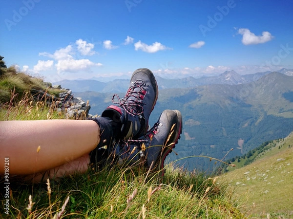 Obraz Wanderpause