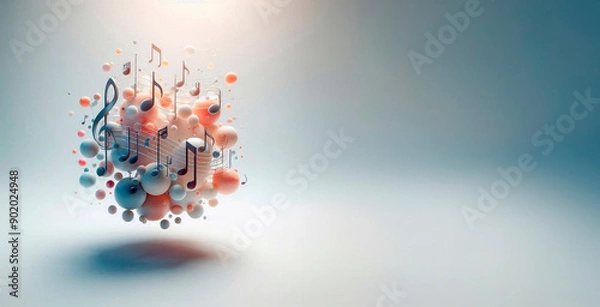 Obraz background made of bubbles