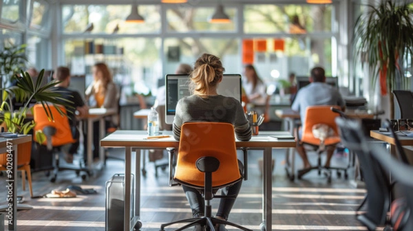 Fototapeta オフィスの風景