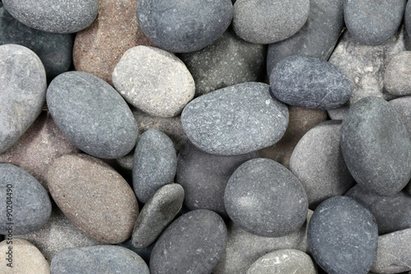 Fototapeta Sea pebbles background