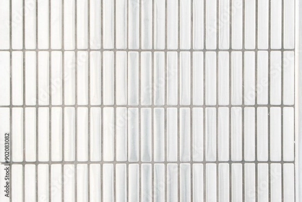 Obraz a pattern of vertical and horizontal iron lines in a wall