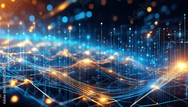 Fototapeta AI。人工知能。コンピューターグラフィックス。AI. Artificial Intelligence. Computer Graphics.