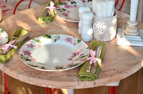 Obraz Table setting for celebration