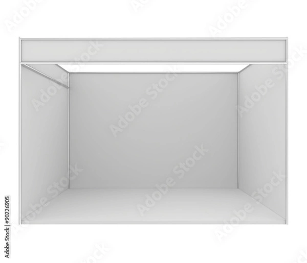 Obraz Blank trade exhibition stand