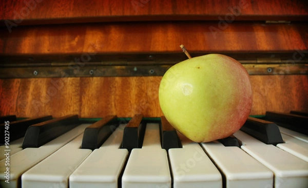 Obraz Apple and piano