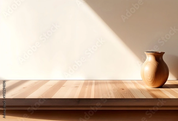 Obraz Warm Wooden Table Surface