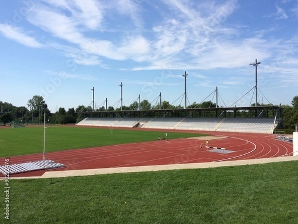 Fototapeta offenes Stadion