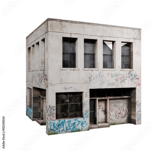 Obraz a old building transparent 