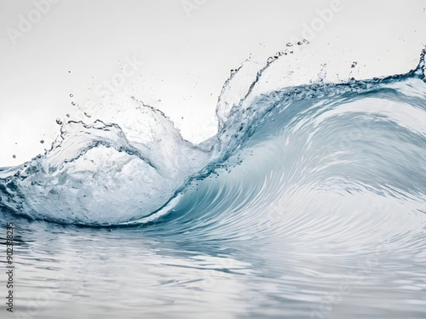 Obraz Circular Water Splash Explosion