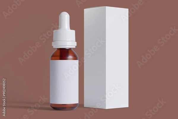 Obraz medicine bottle and pills