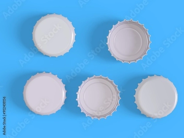 Fototapeta Bottle cap illustration.