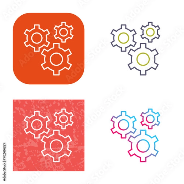 Obraz Gears Icon Design