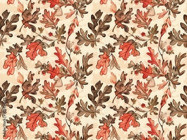 Obraz Floral seamless pattern with delicate elements