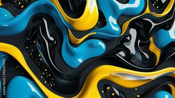 Obraz abstract background with lines