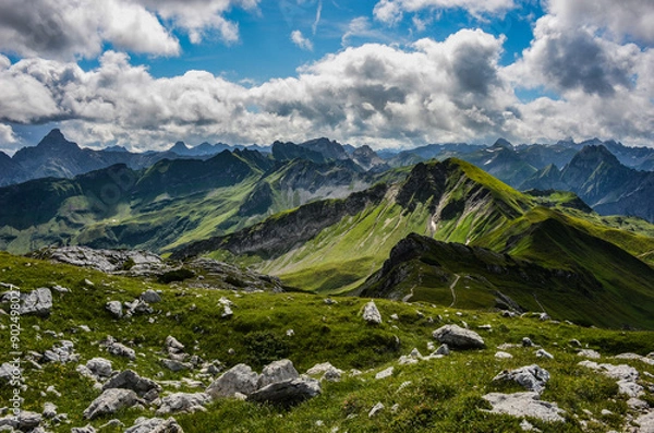 Obraz Alpen Ausblick 

Oberstdorf Bayern