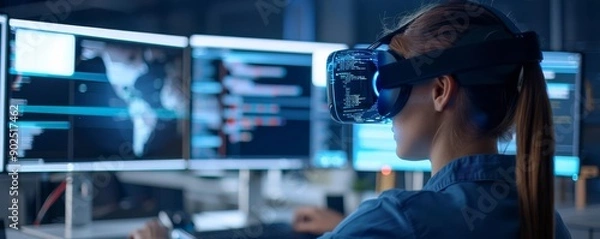 Fototapeta Programmer Software