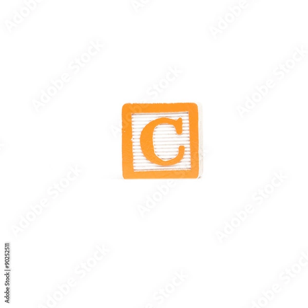 Obraz Letter C Block