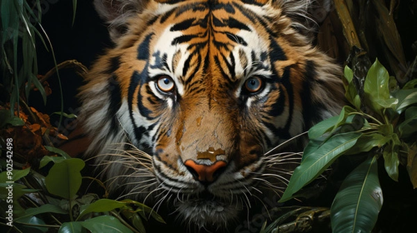 Obraz Tiger in grass