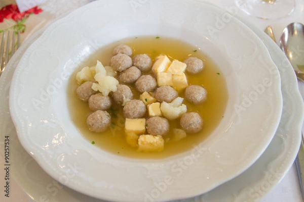 Obraz Hochzeitssuppe