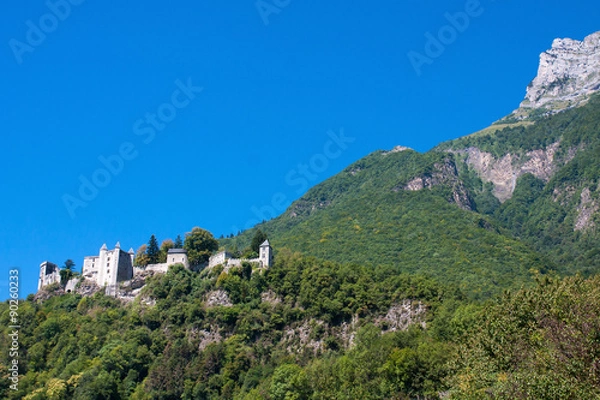 Fototapeta Chateau de Miolans, Saint Pierre d'Albigny