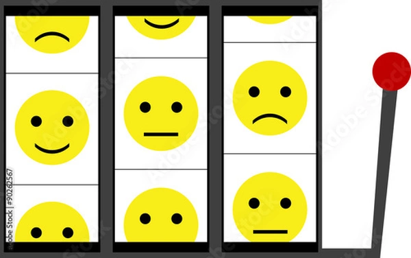 Fototapeta slot machine for mood