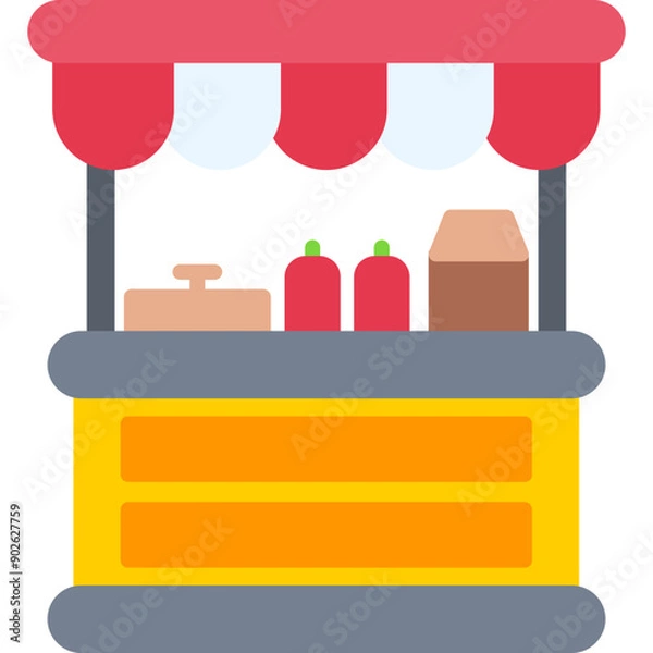 Obraz Food Stand Icon