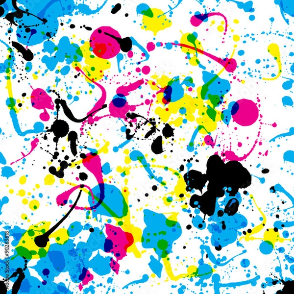 Obraz  splats pattern