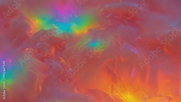 Fototapeta abstract colorful background with bubbles