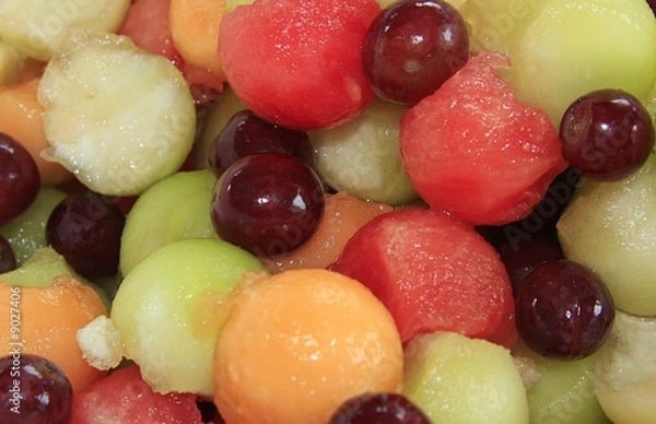Obraz fruit salad up close