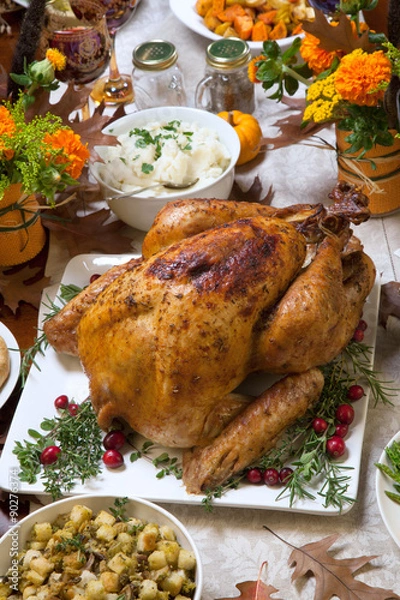 Obraz Rustic Thankgiving Dinner