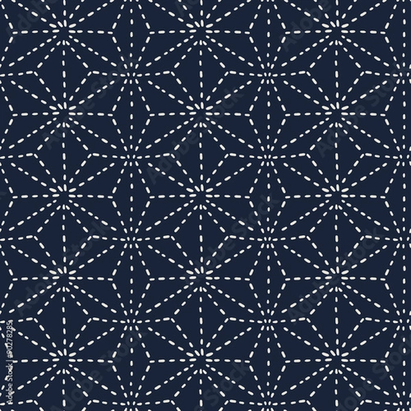 Obraz seamless japanese pattern