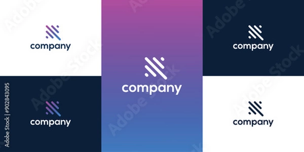 Obraz creative letter q logo