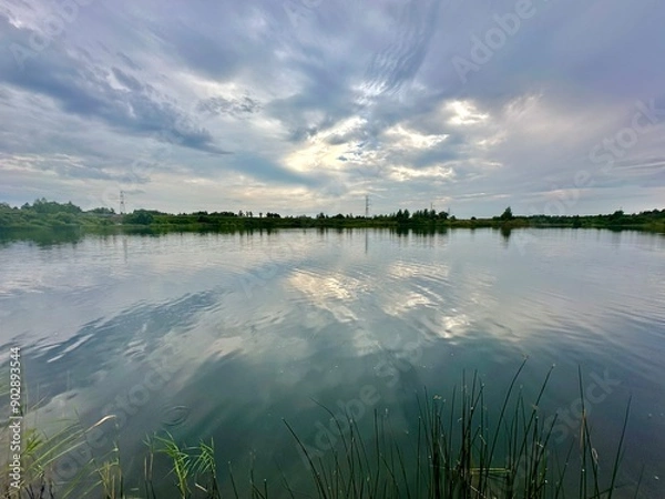 Fototapeta baltic sea beach summer waves Palanga Klaipeda Lithuania