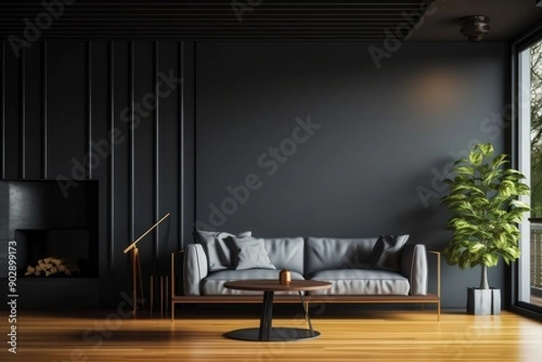 Fototapeta Modern Living Room Interior Design