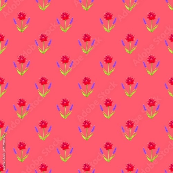 Fototapeta seamless pattern