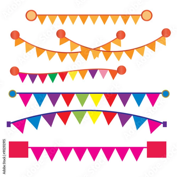 Fototapeta Flag color vector