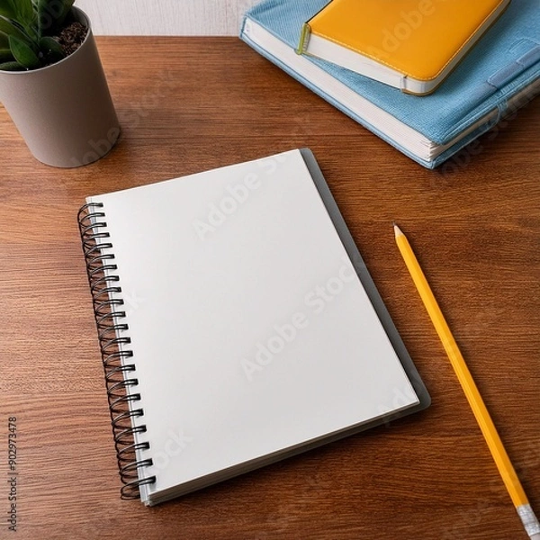 Obraz notebook and pen