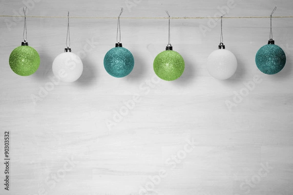 Obraz Christbaumkugeln