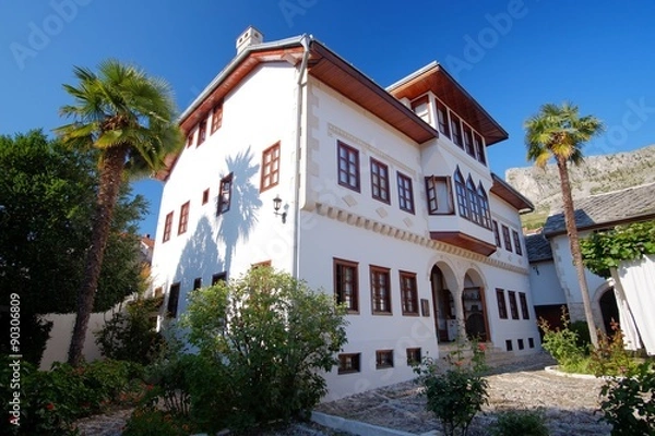 Obraz Ottoman mansion in Mostar